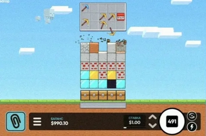 Игра minedrop Майндроп слот